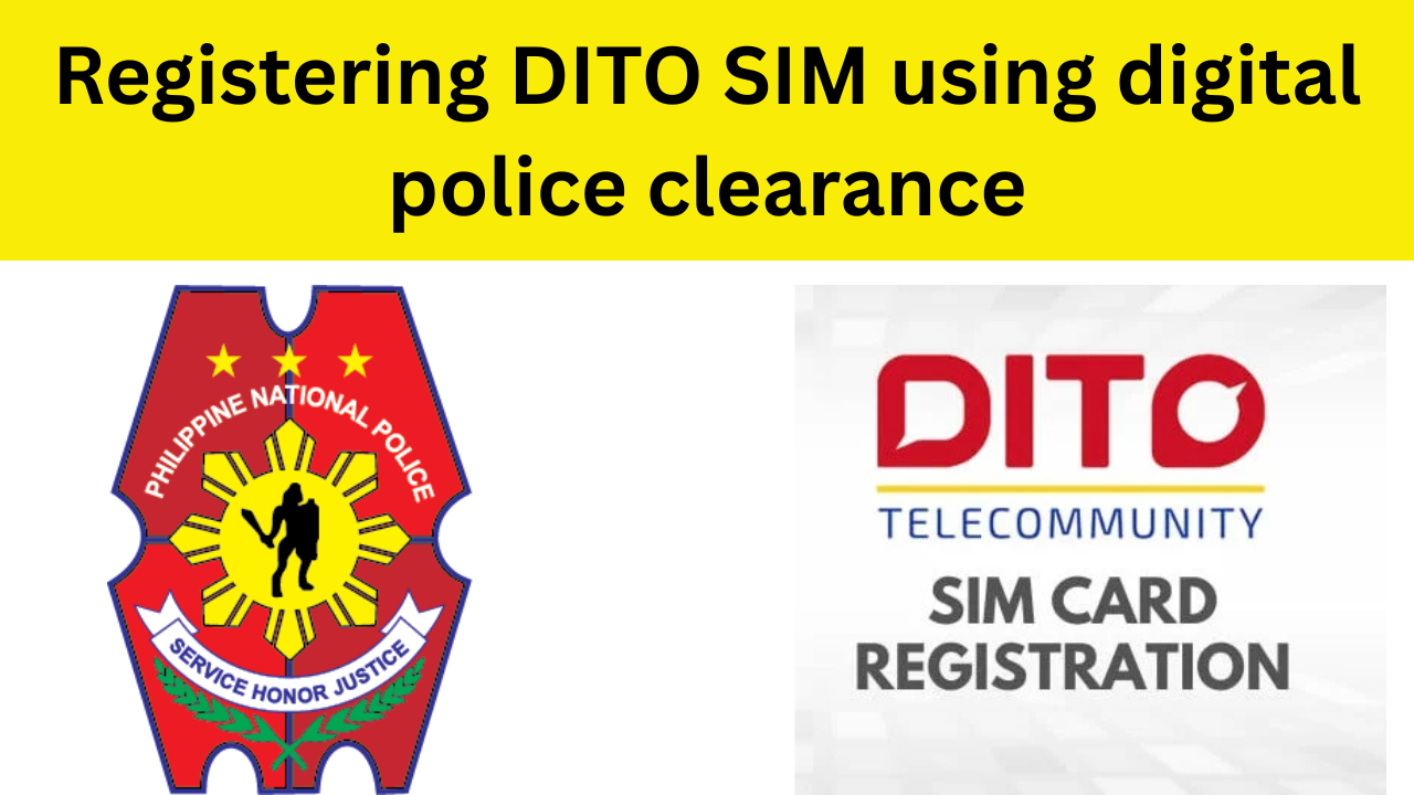 Registering DITO SIM