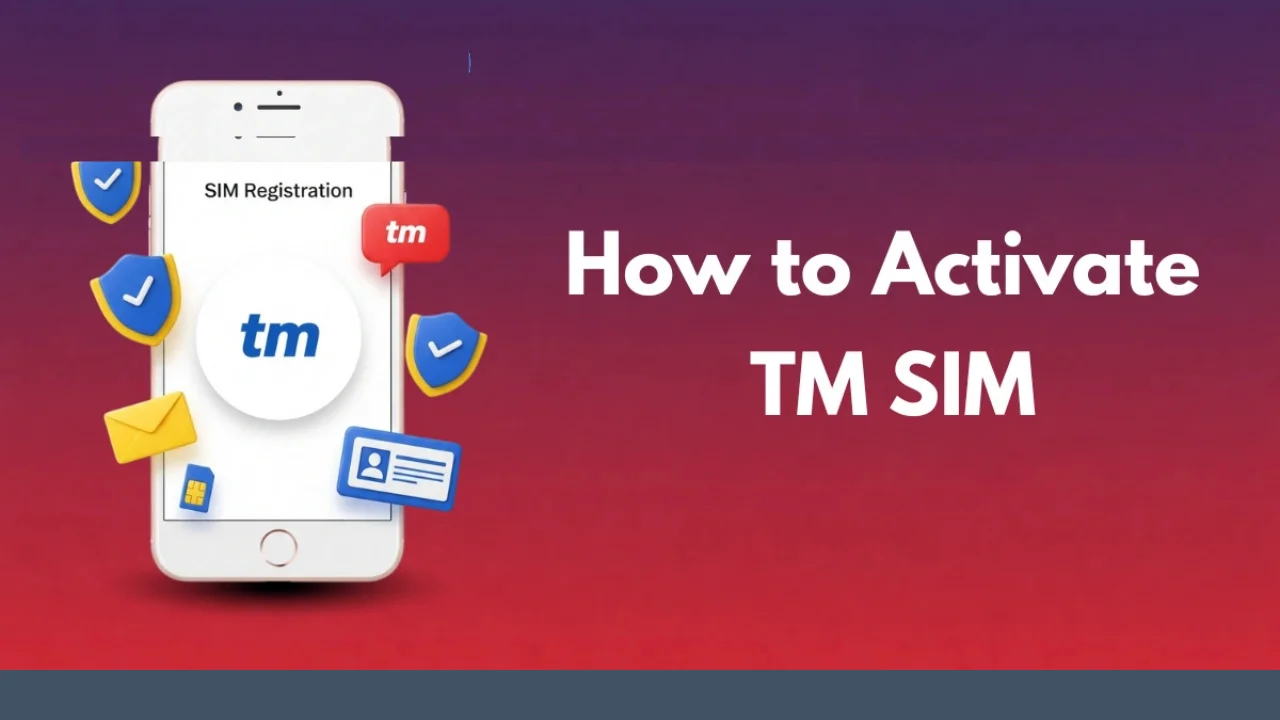 how to activate tm sim