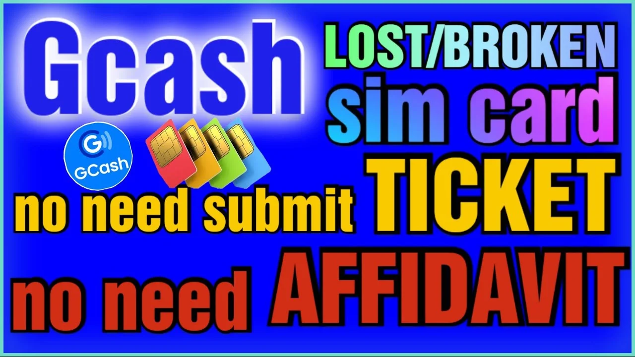 gcash lost sim